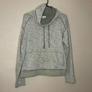 Columbia Lightweight Light Green Hoodie